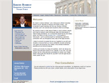 Tablet Screenshot of myvancouverlawyer.com